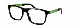 Yazor - Black & Green Including Custom-made Prescription Lenses