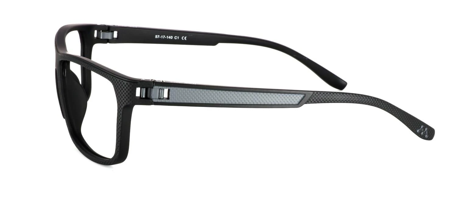 G2 Sport 4 - Black & Grey Including Custom-made Prescription Lenses 4 G2 Sport 4 - Black & Grey Including Custom-made Prescription Lenses - Image 2