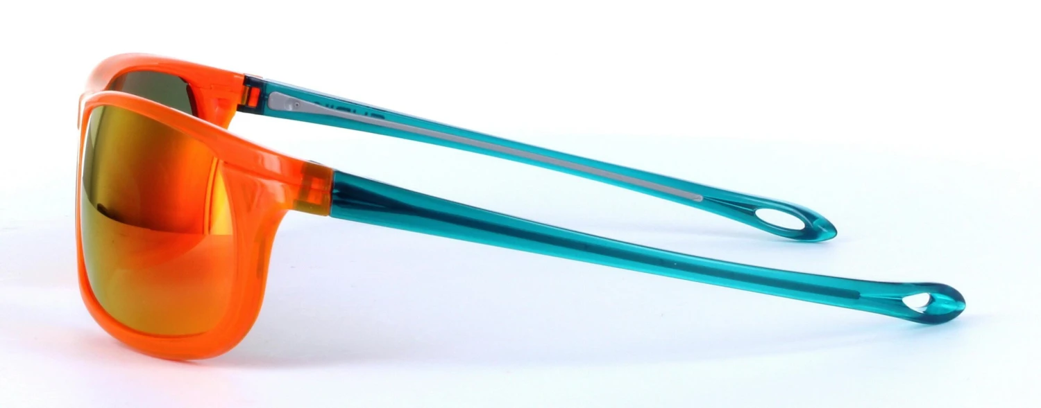 CubikRXW Prescription Sports Wrap Orange & Blue Including Custom-made Prescription Lenses 4 CubikRXW Prescription Sports Wrap Orange & Blue Including Custom-made Prescription Lenses - Image 2