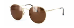 Pioneer Prescription Sunglasses - Olmeto - Matt Gold Including Custom-made Prescription Lenses