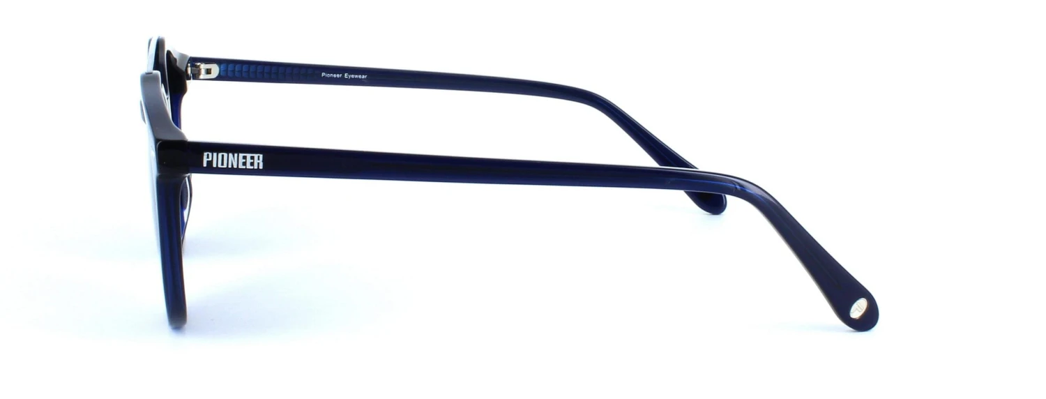 Pioneer Prescription Sunglasses - Luciana - Dark Blue Including Custom-made Prescription Lenses 4 Pioneer Prescription Sunglasses - Luciana - Dark Blue Including Custom-made Prescription Lenses - Image 2