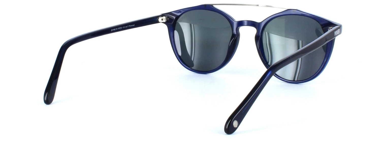 Pioneer Prescription Sunglasses - Luciana - Dark Blue Including Custom-made Prescription Lenses 6 Pioneer Prescription Sunglasses - Luciana - Dark Blue Including Custom-made Prescription Lenses - Image 4