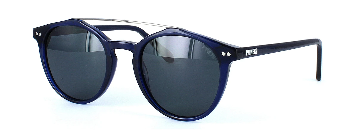 Pioneer Prescription Sunglasses - Luciana - Dark Blue Including Custom-made Prescription Lenses