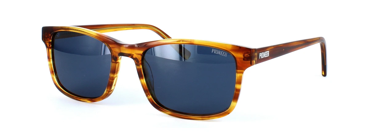 Pioneer Prescription Sunglasses - Rocco - Demi Brown Including Custom-made Prescription Lenses