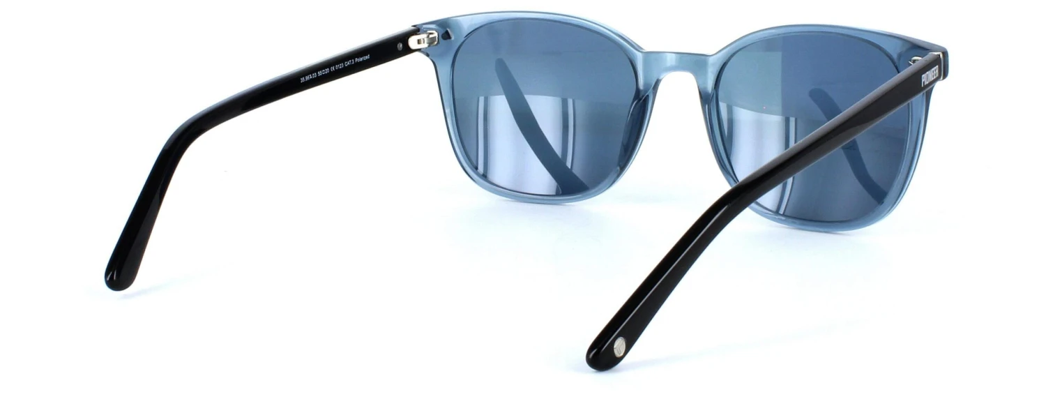 Pioneer Prescription Sunglasses - Aurelia - Crystal Blue Including Custom-made Prescription Lenses 6 Pioneer Prescription Sunglasses - Aurelia - Crystal Blue Including Custom-made Prescription Lenses - Image 4