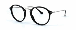 Ray Ban 2447 - Black & Silver Including Custom-made Prescription Lenses