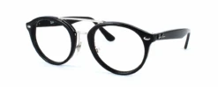 Ray Ban 5354 - Black & Silver Including Custom-made Prescription Lenses