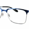 Ray Ban 6344 - Blue & Silver Including Custom-made Prescription Lenses