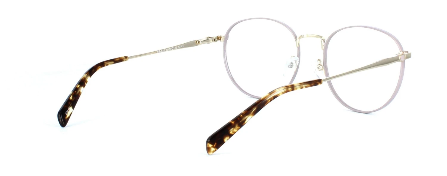 Borealis - Fawn Grey & Gold Including Custom-made Prescription Lenses 6 Borealis - Fawn Grey & Gold Including Custom-made Prescription Lenses - Image 4