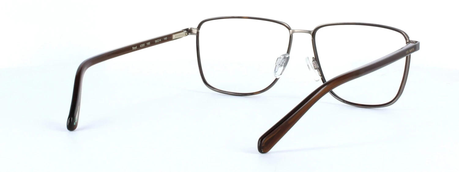 Ted Baker Boyd 4300 - Tortoise & Gun Including Custom-made Prescription Lenses 6 Ted Baker Boyd 4300 - Tortoise & Gun Including Custom-made Prescription Lenses - Image 4